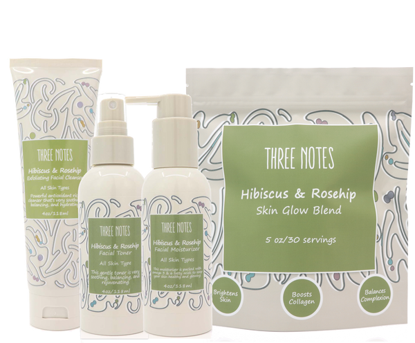 Hibiscus & Rosehip Glow Kit  - 2-Part System