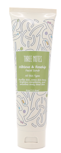 Hibiscus & Rosehip Facial Scrub